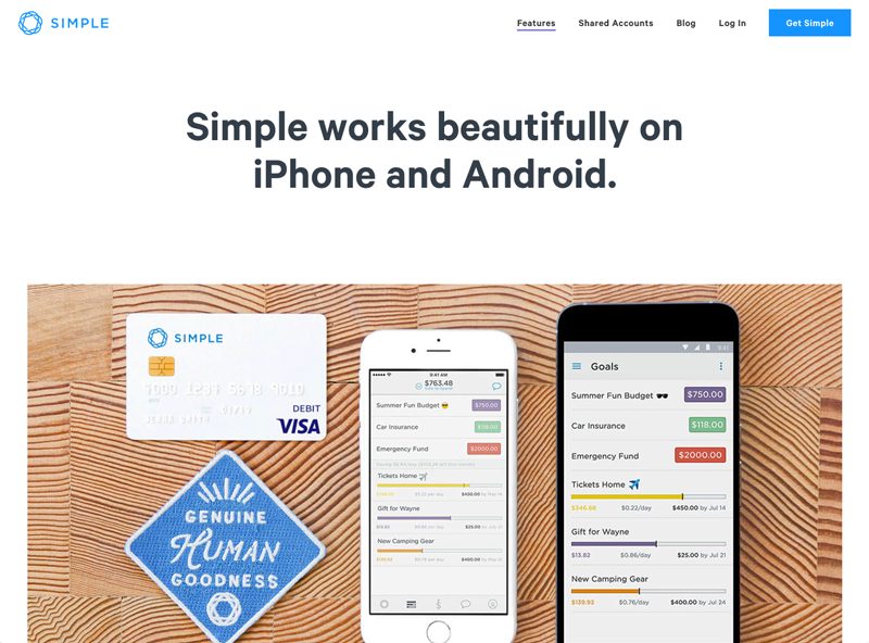 Screenshot of Simple App